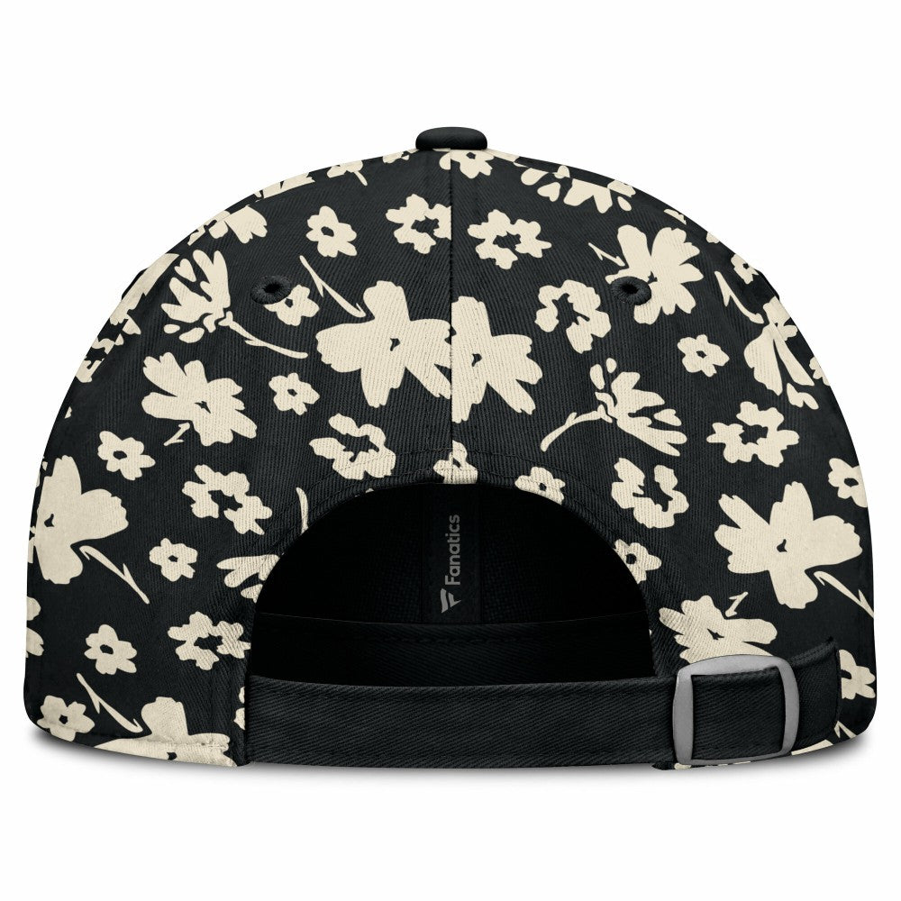 Miami Marlins Women's Blossom Adjustable Hat Black