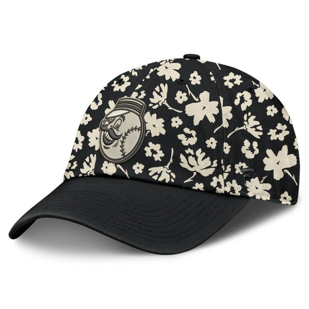 Cincinnati Reds Women's Blossom Adjustable Hat Black