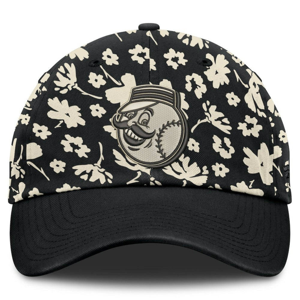 Cincinnati Reds Women's Blossom Adjustable Hat Black