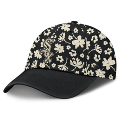 Chicago White Sox Women's Blossom Adjustable Hat Black