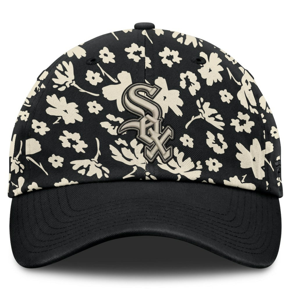 Chicago White Sox Women's Blossom Adjustable Hat Black