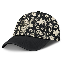 Baltimore Orioles Women's Blossom Adjustable Hat Black
