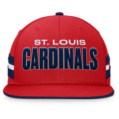 St. Louis Cardinals Pick Off Fitted Hat Red