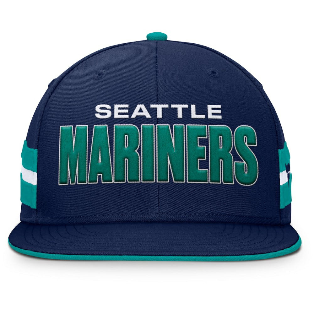 Seattle Mariners Pick Off Fitted Hat Navy