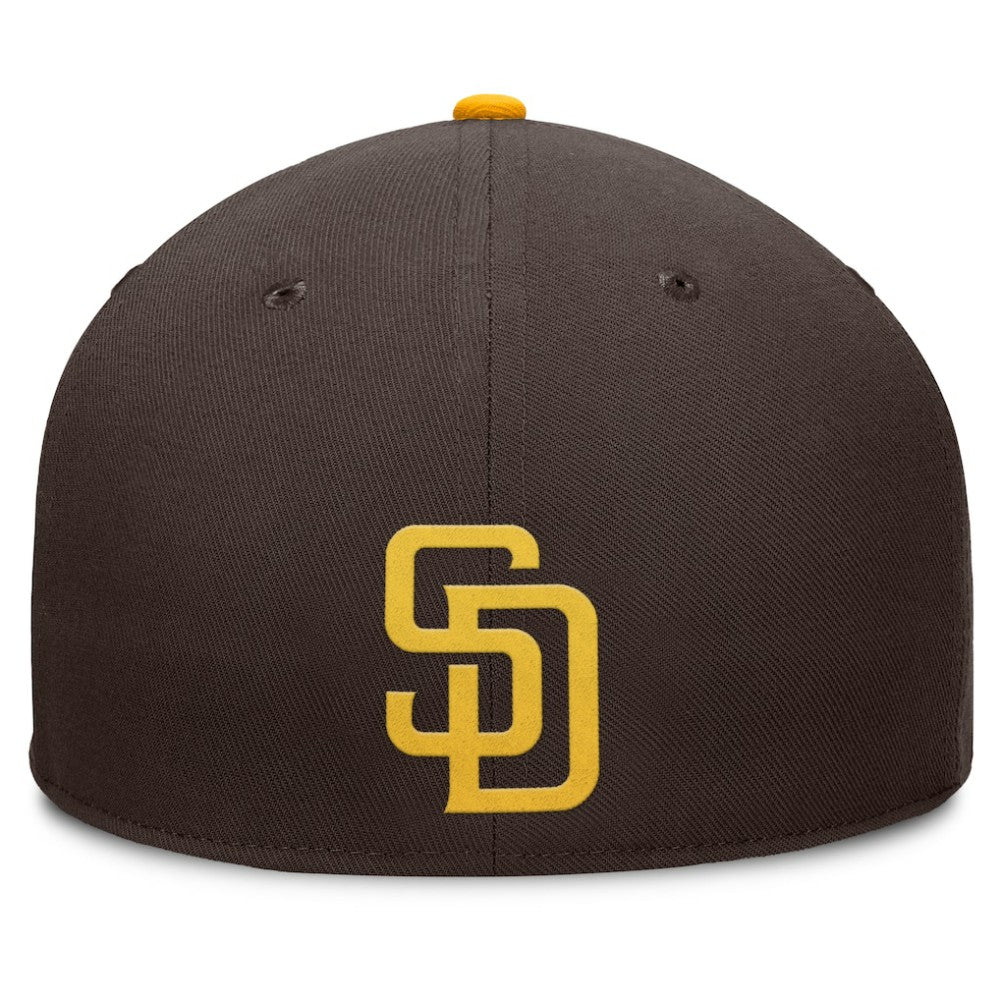 San Diego Padres Pick Off Fitted Hat Brown