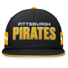 Pittsburgh Pirates Pick Off Fitted Hat Black