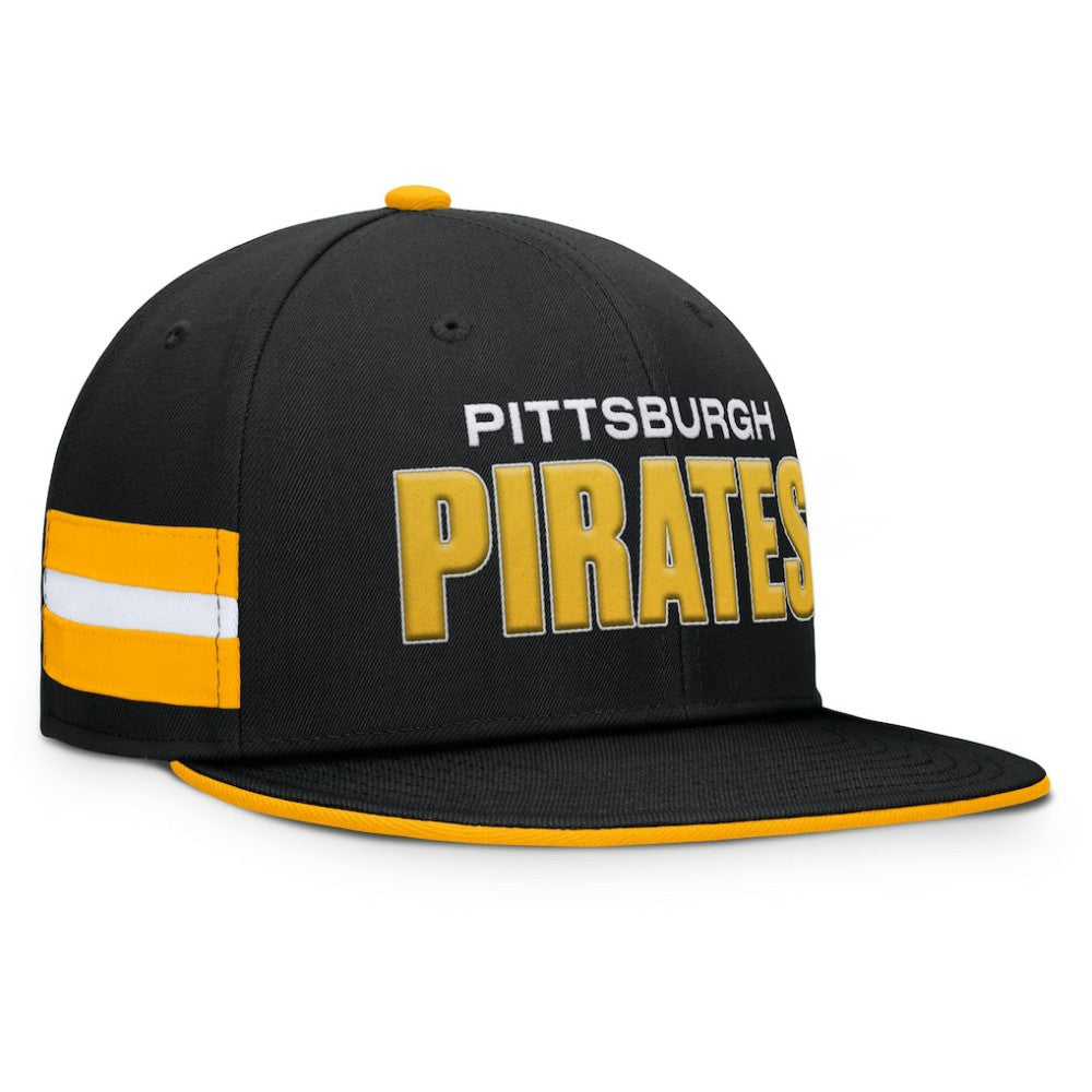 Pittsburgh Pirates Pick Off Fitted Hat Black