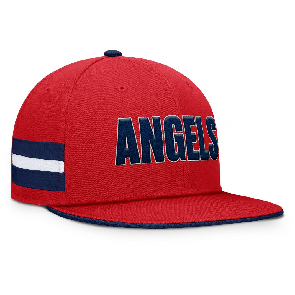 Los Angeles Angels Pick Off Fitted Hat Red