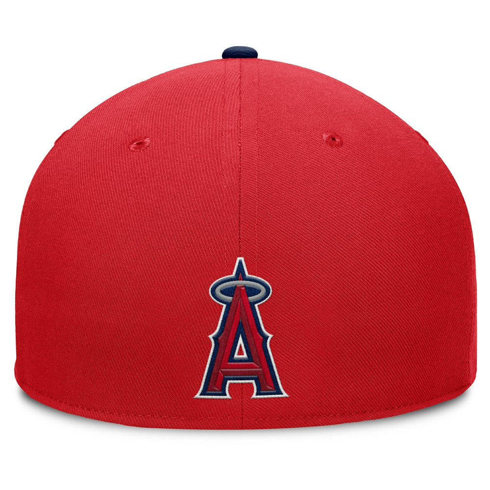 Los Angeles Angels Pick Off Fitted Hat Red