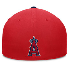Los Angeles Angels Pick Off Fitted Hat Red