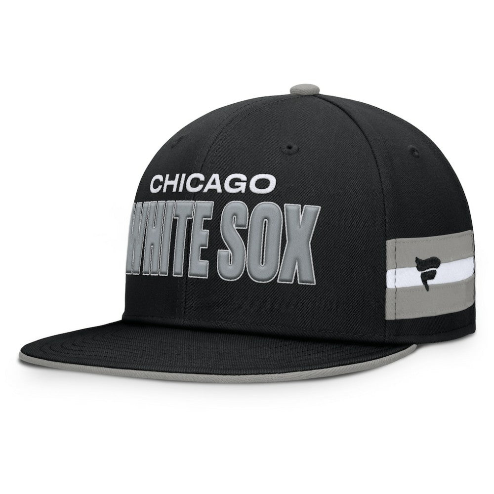 Chicago White Sox Pick Off Fitted Hat Black