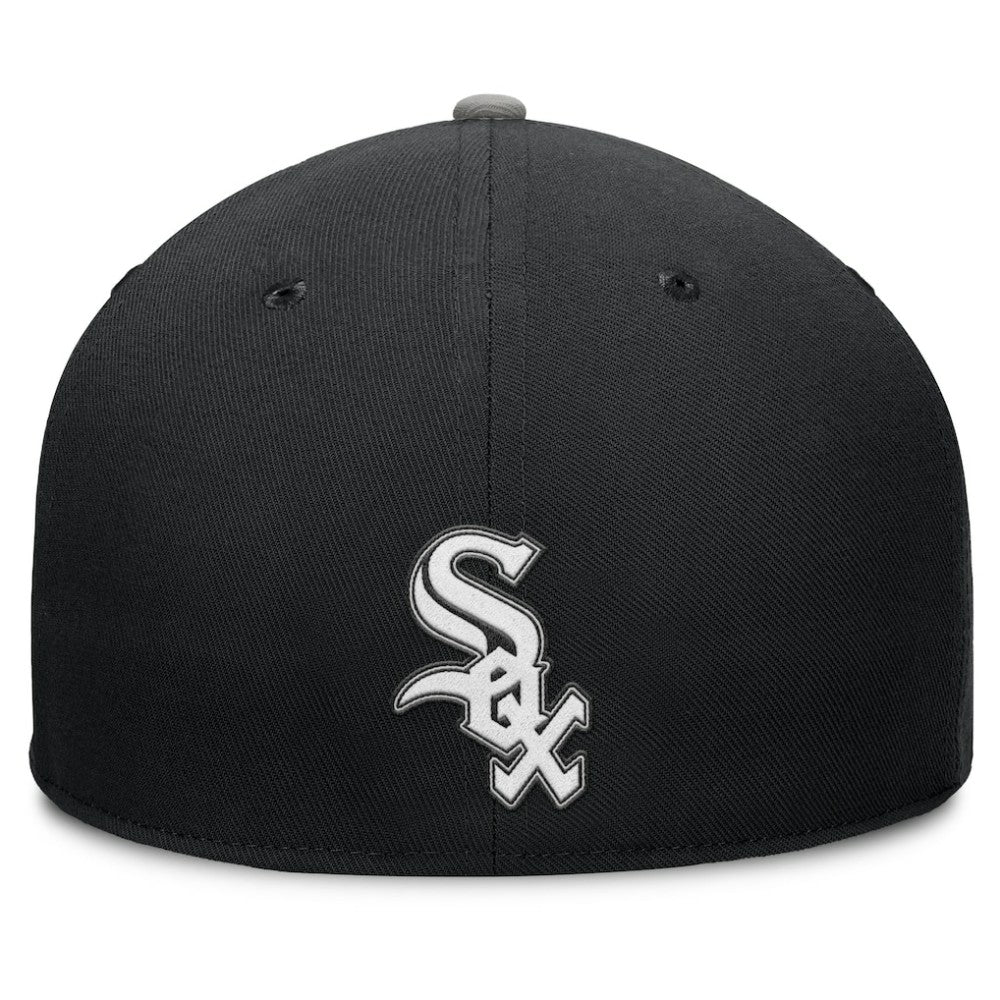 Chicago White Sox Pick Off Fitted Hat Black