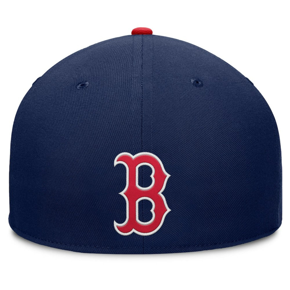 Boston Red Sox Pick Off Fitted Hat Navy