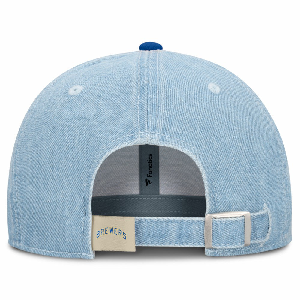 Milwaukee Brewers Retire Adjustable Hat Denim