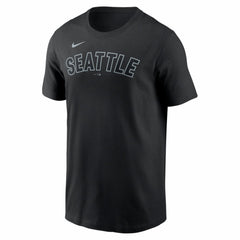 Seattle Mariners Alternate Wordmark T-Shirt Black | Nike