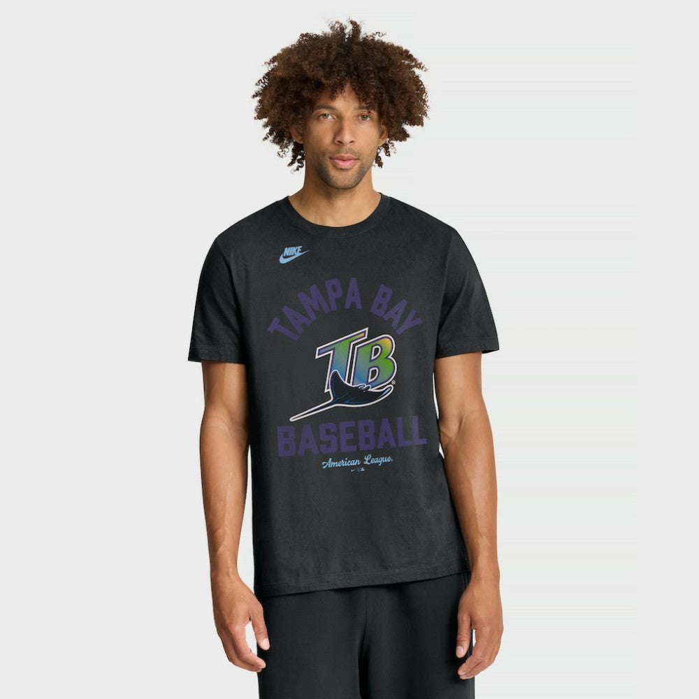 Tampa Bay Rays Cooperstown Collection T-Shirt Black | Nike