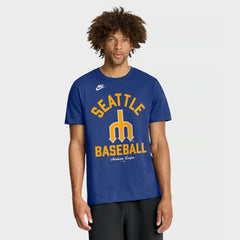 Seattle Mariners Cooperstown Collection T-Shirt Royal | Nike