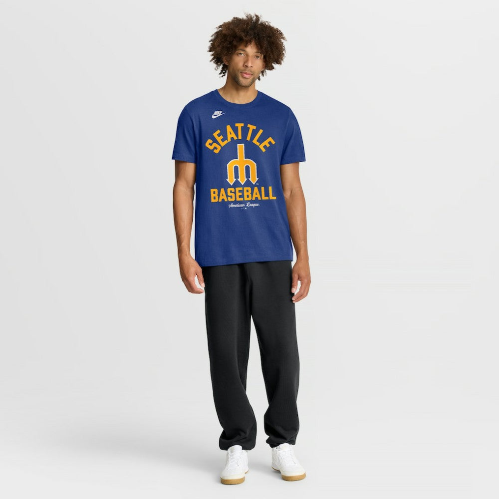 Seattle Mariners Cooperstown Collection T-Shirt Royal | Nike