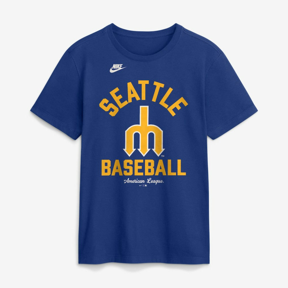 Seattle Mariners Cooperstown Collection T-Shirt Royal | Nike