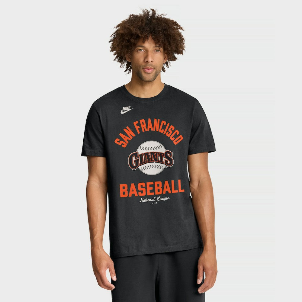 San Francisco Giants Cooperstown Collection T-Shirt Black | Nike