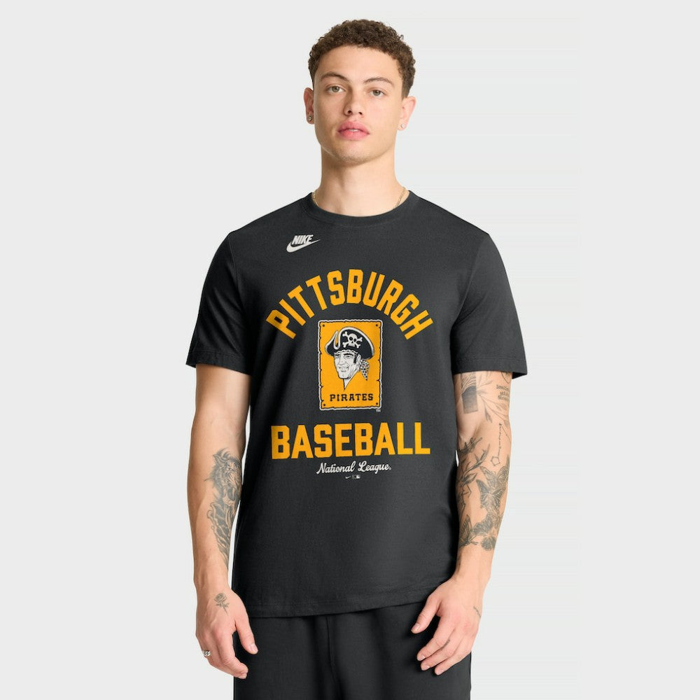Pittsburgh Pirates Cooperstown Collection T-Shirt Black | Nike