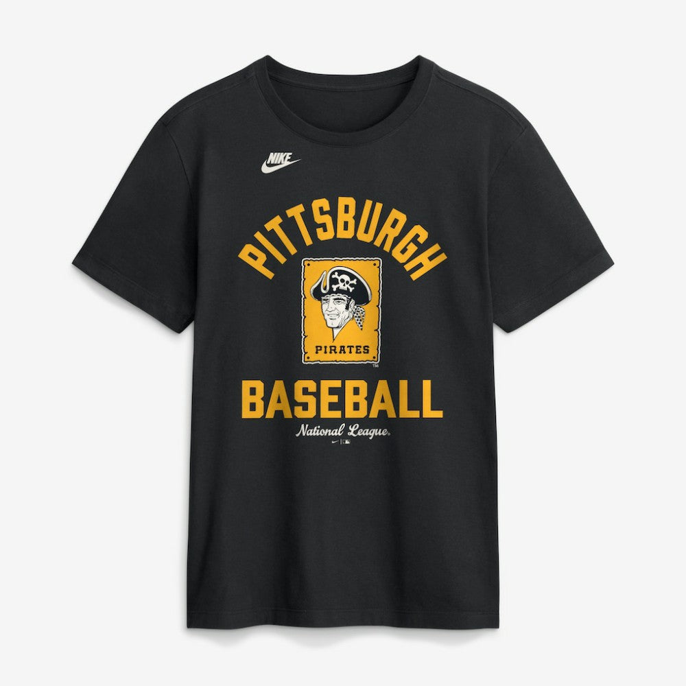 Pittsburgh Pirates Cooperstown Collection T-Shirt Black | Nike