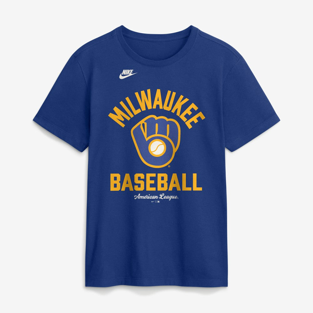 Milwaukee Brewers Cooperstown Collection T-Shirt Royal | Nike