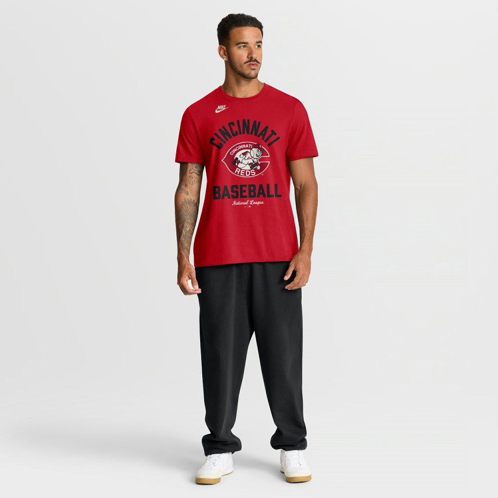 Cincinnati Reds Cooperstown Collection T-Shirt Red | Nike