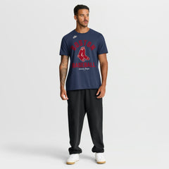 Boston Red Sox Cooperstown Collection T-Shirt Navy | Nike