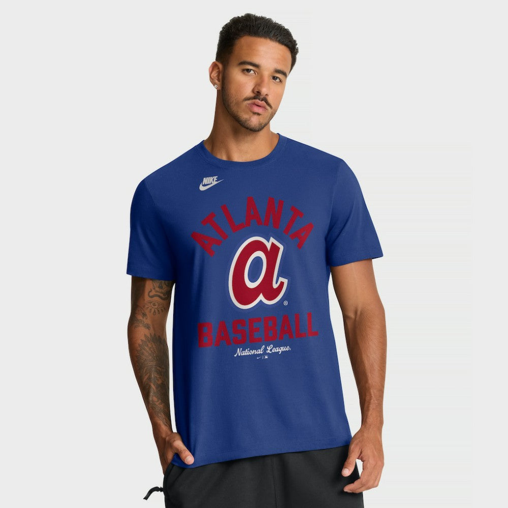 Atlanta Braves Cooperstown Collection T-Shirt Royal | Nike