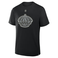 Drew Doughty Los Angeles Kings Fanatics Authentic Stack Name & Number T-Shirt Black