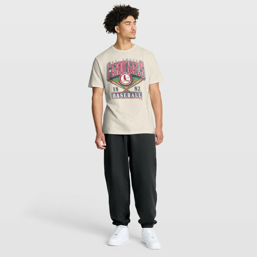 St. Louis Cardinals Stadium Slub T-Shirt Tan