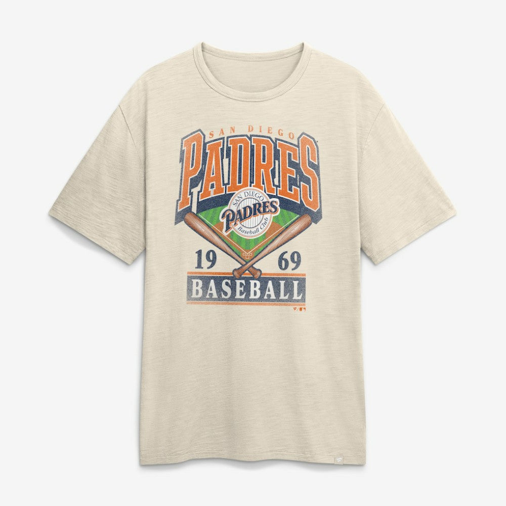 San Diego Padres Stadium Slub T-Shirt Tan