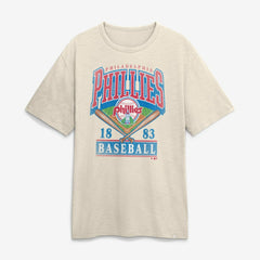 Philadelphia Phillies Stadium Slub T-Shirt Tan