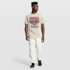 Chicago Cubs Stadium Slub T-Shirt Tan