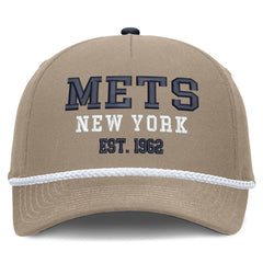 New York Mets Father's Day Rope Rise Adjustable Hat Khaki | Nike