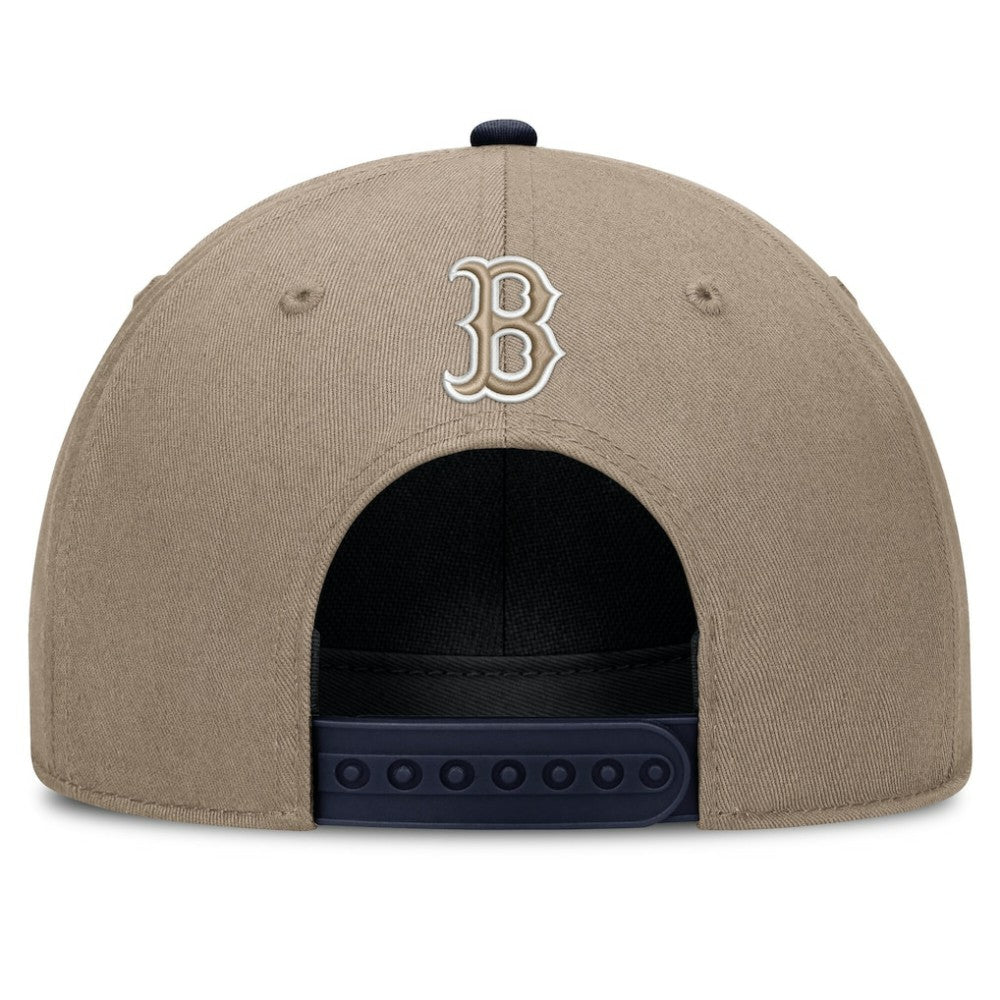 Boston Red Sox Father's Day Rope Rise Adjustable Hat Khaki | Nike