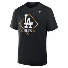 Los Angeles Dodgers 2025 National League Division Series Champions Locker Room T-Shirt Black