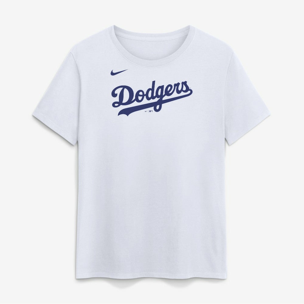 Los Angeles Dodgers Women's Wordmark T-Shirt White | Nike