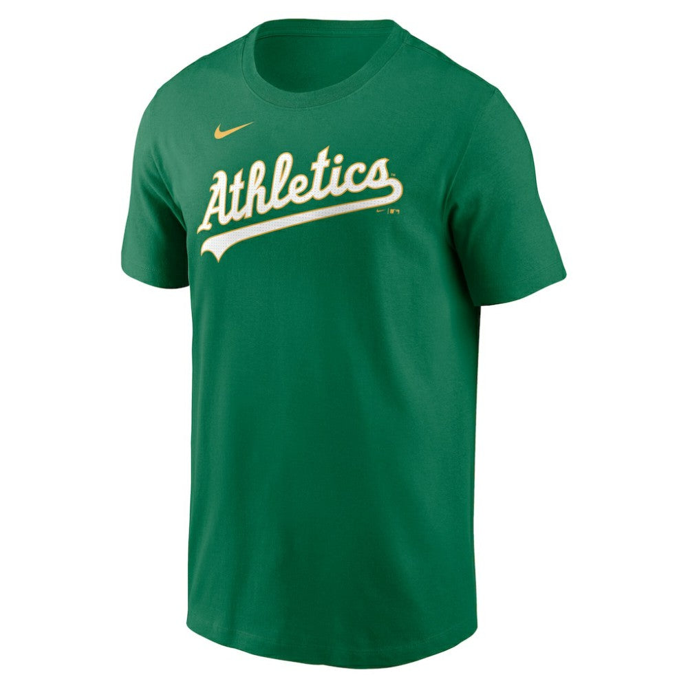 Jacob Wilson Athletics Fuse Name & Number T-Shirt Green | Nike