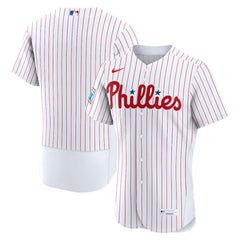 Philadelphia Phillies Home Sponsor Patch Authentic Jersey White | Nike