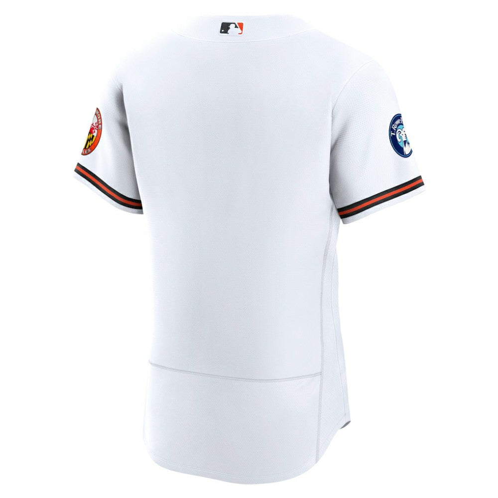 Baltimore Orioles Home Sponsor Patch Authentic Jersey White | Nike