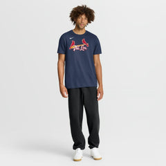 St. Louis Cardinals City Connect Large Logo T-Shirt Navy | Nike