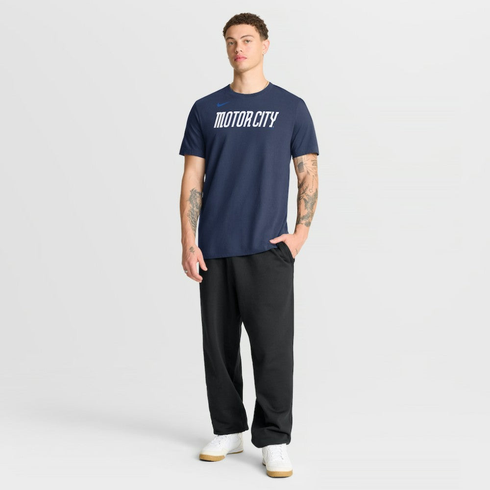 Detroit Tigers City Connect Large Logo T-Shirt Navy | Nike