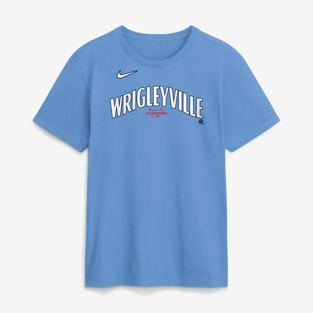 Chicago Cubs City Connect Large Logo T-Shirt Light Blue | Nike