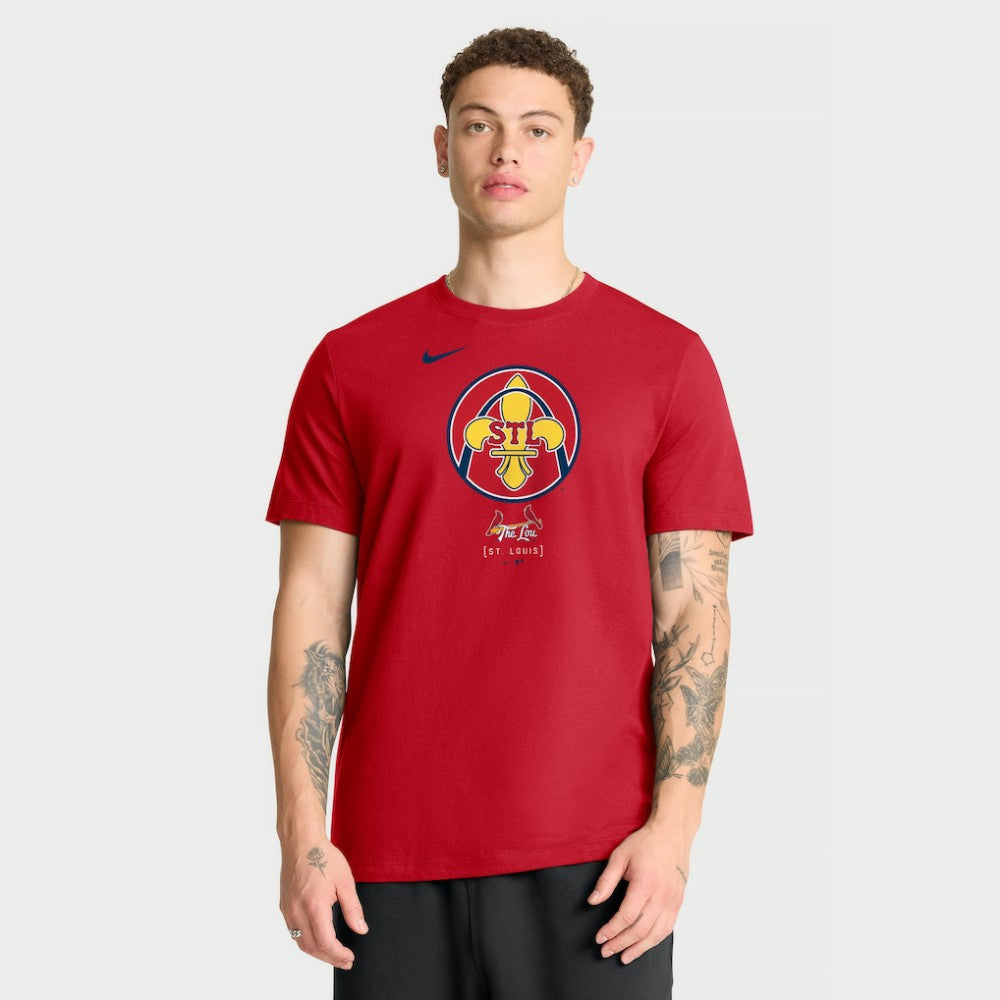 St. Louis Cardinals City Connect Wordmark T-Shirt Red | Nike