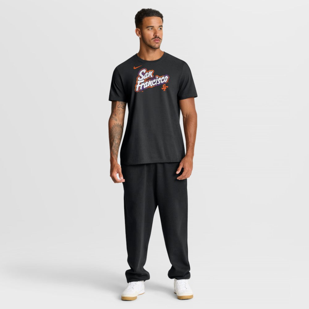 San Francisco Giants City Connect Wordmark T-Shirt Black | Nike