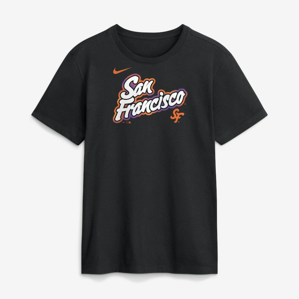San Francisco Giants City Connect Wordmark T-Shirt Black | Nike