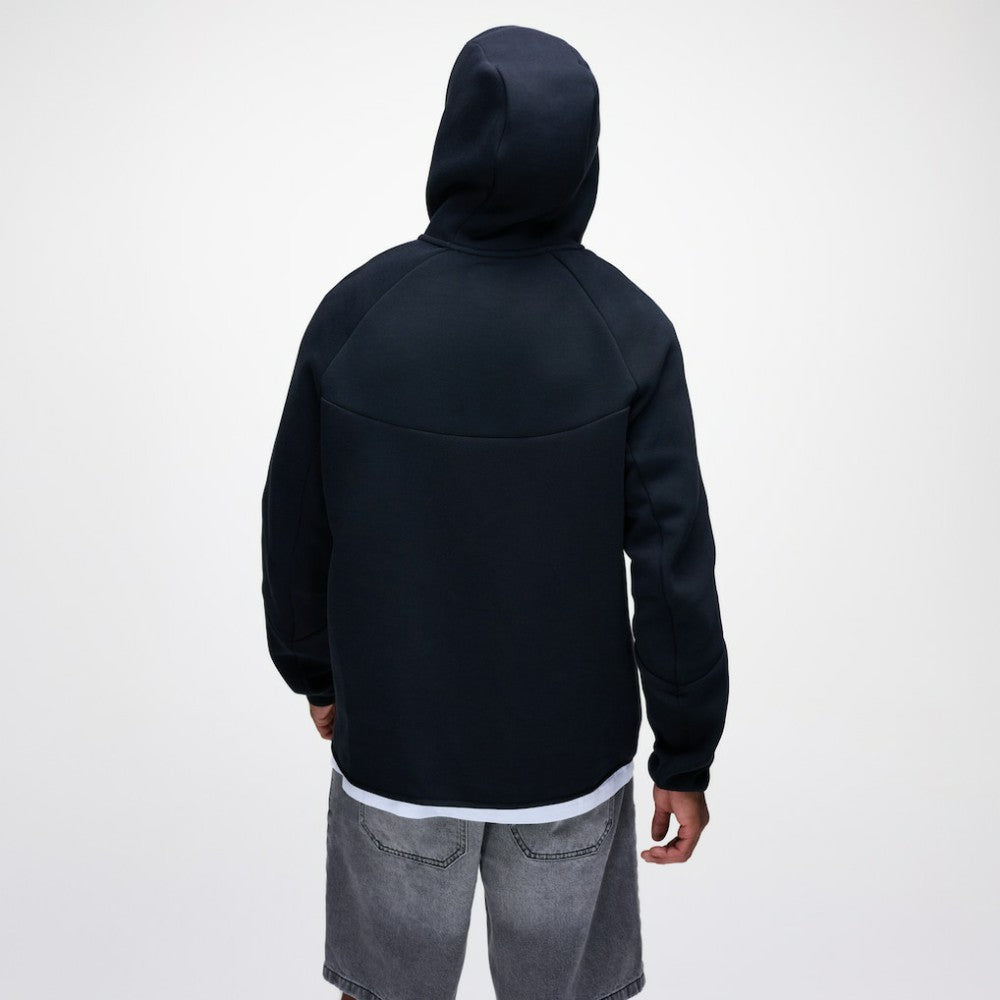 Boston Red Sox Tech Fleece Raglan Full-Zip Windrunner Hoodie Black | Nike