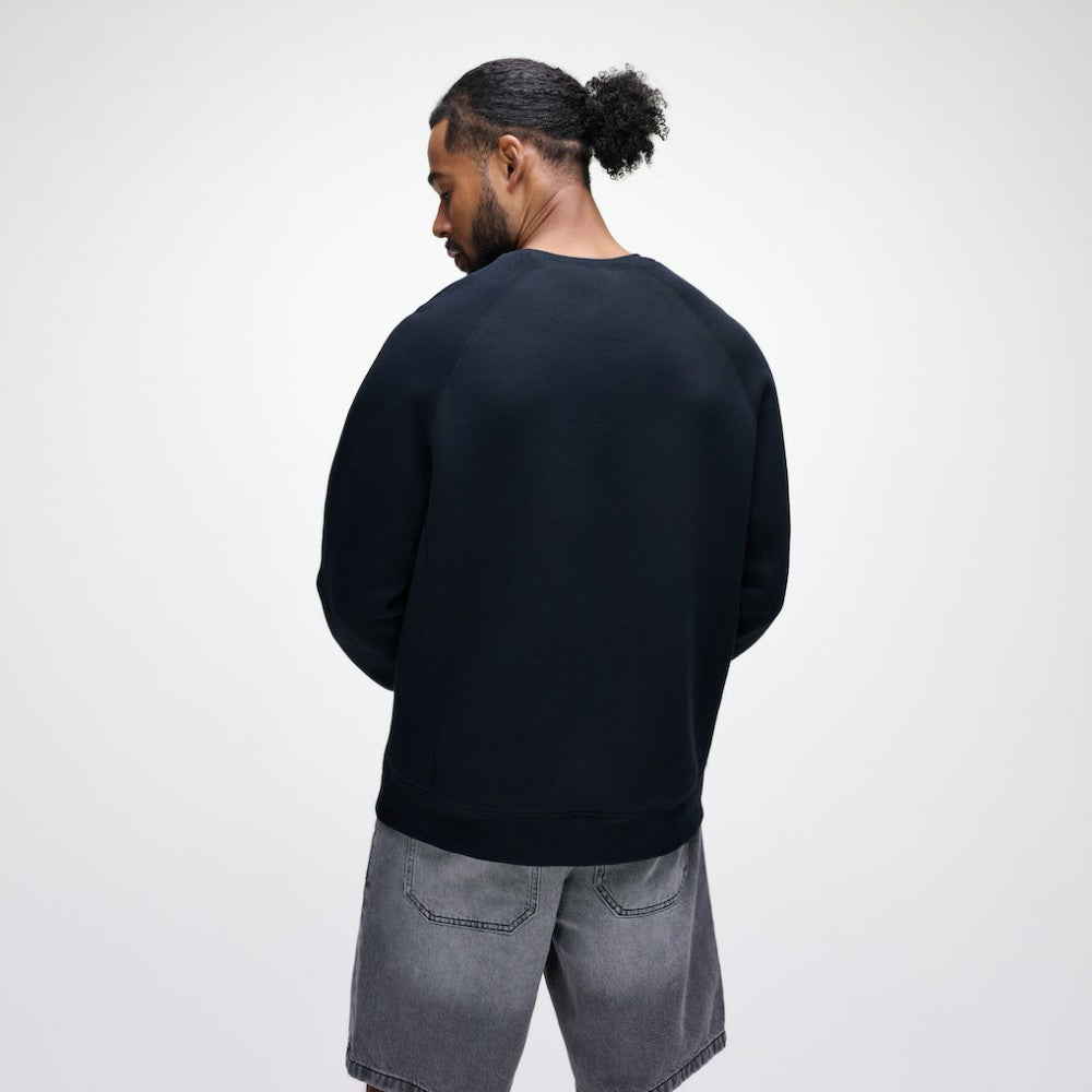 New York Yankees Tech Fleece Raglan Sweatshirt Black | Nike